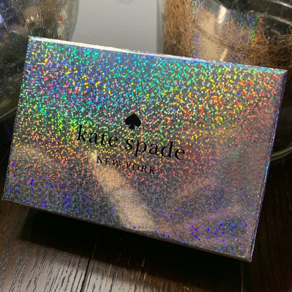Last one⛔️Auth Kate Spade leather metallic crd/Key - Picture 10 of 15